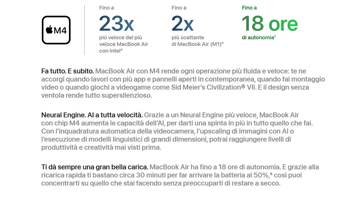 MacBook Air 256GB Celeste